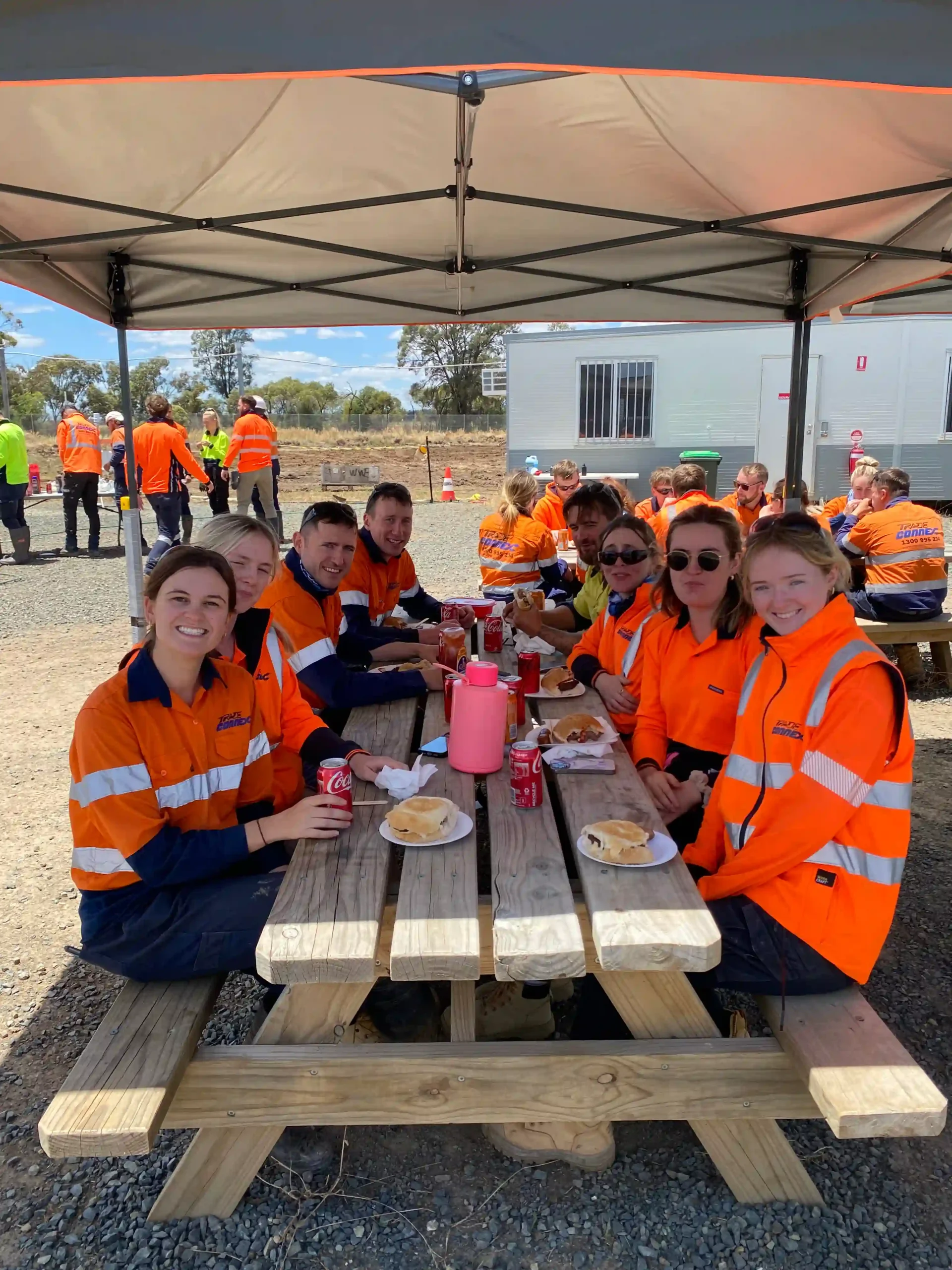 TradeConnex talent on site in Rockhampton